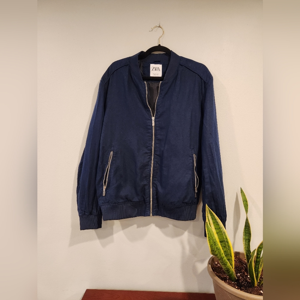 Men's Zara Bomber Jacket 💙